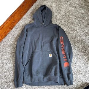 men’s carhartt hoodie loose fit